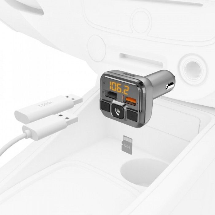 Emissor FM Bluetooth e Mos Livres
