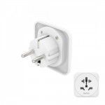 Adaptador Viagem Universal->G Branco