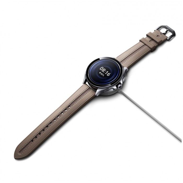 Smartwatch Watch 2 Pro Bt Silver Case & Brown Strap