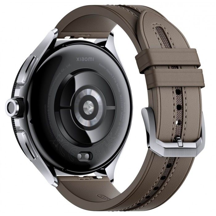 Smartwatch Watch 2 Pro Bt Silver Case & Brown Strap