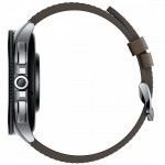 Smartwatch Watch 2 Pro 4G Lte Silver Case & Brown Strap