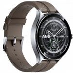 Smartwatch Watch 2 Pro 4G Lte Silver Case & Brown Strap