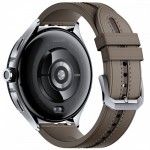 Smartwatch Watch 2 Pro 4G Lte Silver Case & Brown Strap