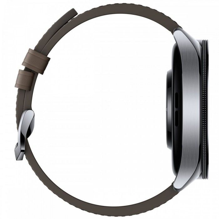 Smartwatch Watch 2 Pro 4G Lte Silver Case & Brown Strap