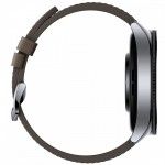 Smartwatch Watch 2 Pro 4G Lte Silver Case & Brown Strap
