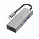 Hub USB-C Multiporta, 4 Ports, + HDMI