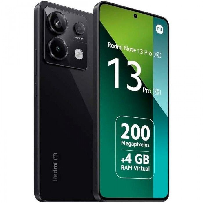 Smartphone Redmi Note 13 Pro 512Gb 12Gb 5G Eu Preto