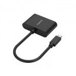 Adaptador Video 2In1-USB-C-Adaptador Para VGA & HDMI