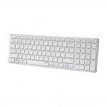 Teclado Rapoo E9700M Multi-mode Wireless Ultra-slim PT Branco