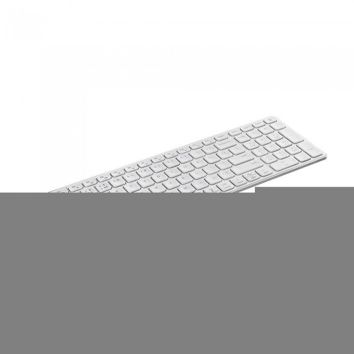 Teclado Rapoo E9700M Multi-mode Wireless Ultra-slim PT Branco