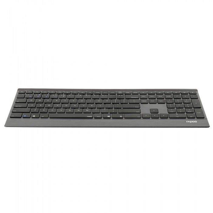 Teclado Rapoo E9500M Multi-mode Wireless/Bluetooth Ultra-slim PT Preto