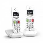 Telefone Fixo sem Fios Gigaset E290 Duo Teclas Grandes 150 Contactos B