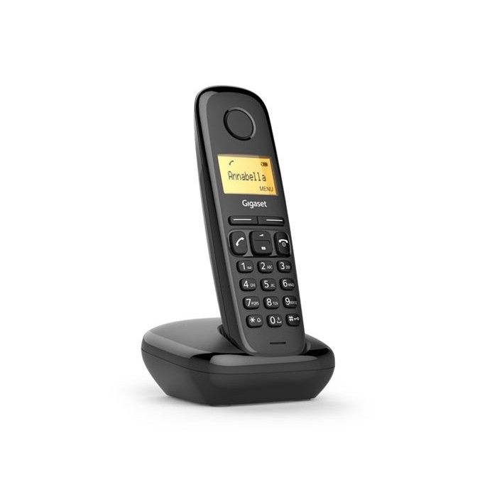 Telefone sem fio GIGASET A170 Preto