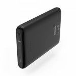 Power Bank Powerpack ''Slim5-Hd''5000Mah, Preto