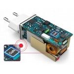 Mini Carregador Gan USB-C+A QC3.0 65W