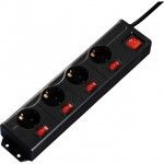 Extenso Elctrica 4W-PoweRJack 4+1, Black