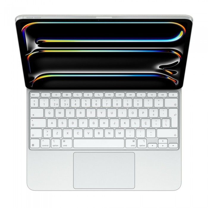 Magic Keyboard p/ iPad Pro 13 (M4) Portugus Branco