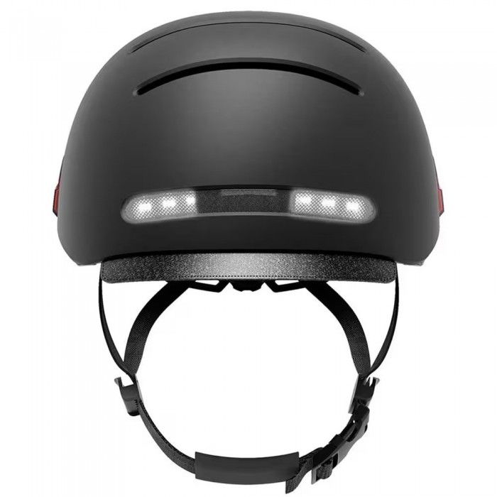 Capacete Livall BH51M Neo Luz Branco, Black, TAM L