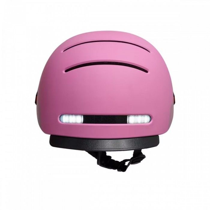 Capacete Livall BH51M Neo Pink Luz Branca TAM L