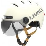 Capacete Livall SMART Helmet L23 IVORY White TAM M