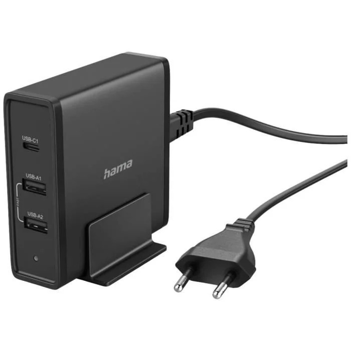 Estao de Carregamento USB, 3 Portas, 65W