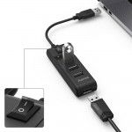 Hub USB 2.0 4 Ports, 480 Mbps