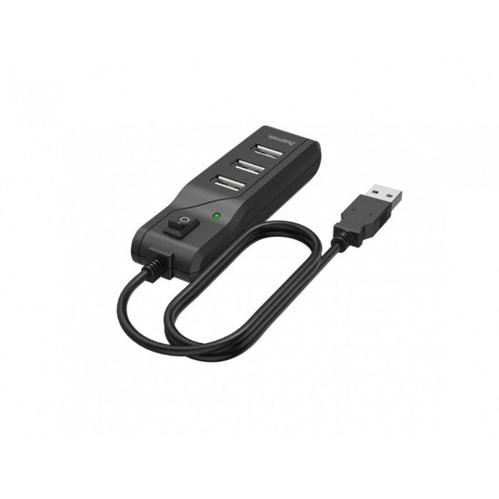 Hub USB 2.0 4 Ports, 480 Mbps
