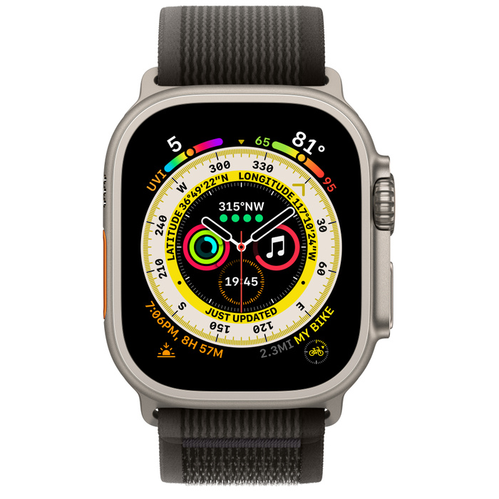 Watch Ultra 49mm Cell Preto/Cinza S/M