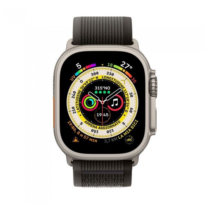 Watch Ultra 49mm Cell Preto/Cinza S/M