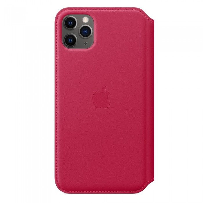 Capa Folio Para iPhone 11 Pro Max - Framboesa