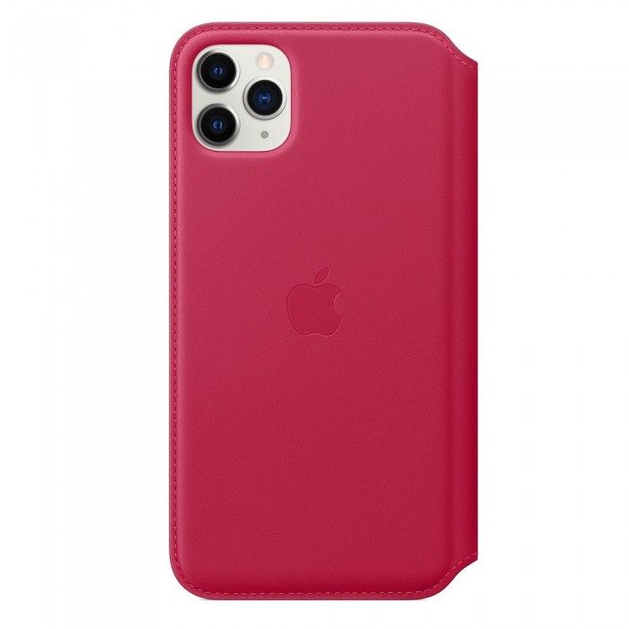 Capa Folio Para iPhone 11 Pro Max - Framboesa