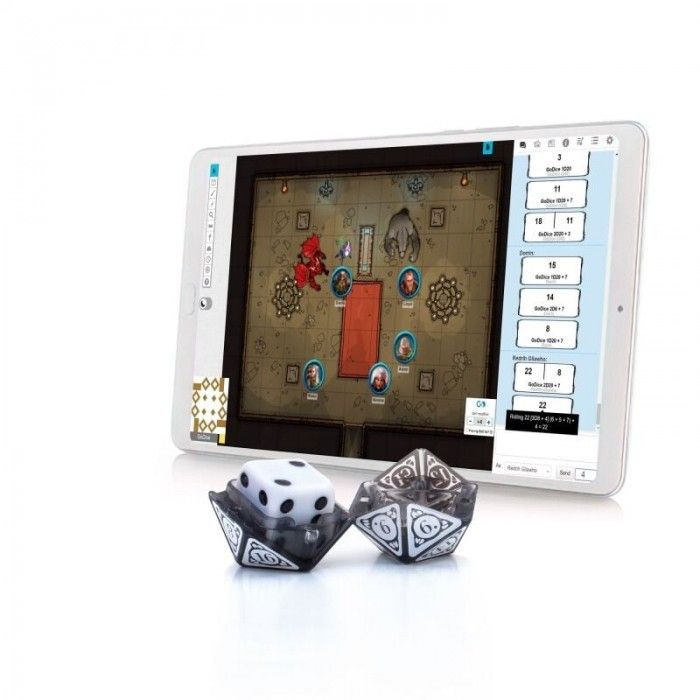 Dados Interativos Tabuleiro Godice D20 Connected