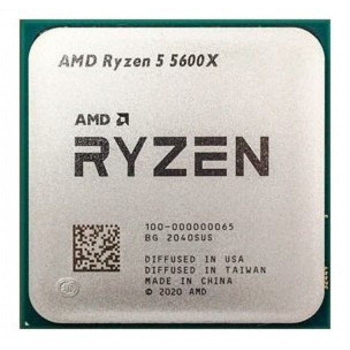 Processador AMD Ryzen 5 5600X 3.7 a 4.6ghz 35M 6C12T 65W Tray