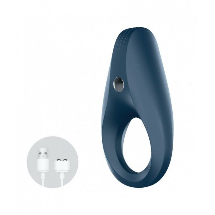 Vibrating Ring Satisfyer Rocket Ring Azul Escuro
