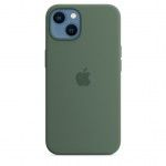 Capa Silicone iPhone 13 (Eucalipto)