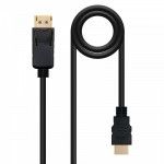 Cabo Conversor DisplayPort a HDMI DP/M - HDMI/M Preto 2.0 m