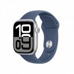Watch Series 10 42mm Prateado Denim Sport S/M