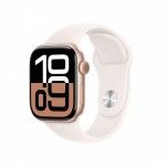 Watch Series 10 Cellular 42mm Dourado Rosa Sport S/M