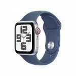 Watch SE Cellular 40mm Prateado Denim Spor S/M