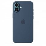 iPhone 16 Plus Silicone Azul denim
