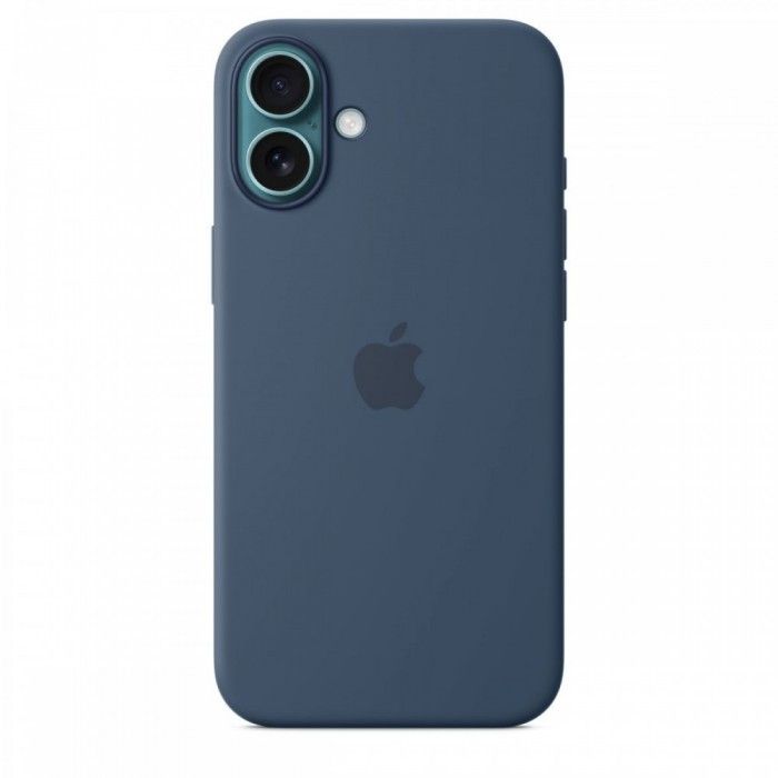 iPhone 16 Plus Silicone Azul denim
