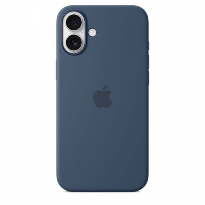 iPhone 16 Plus Silicone Azul denim