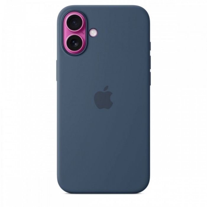 iPhone 16 Plus Silicone Azul denim