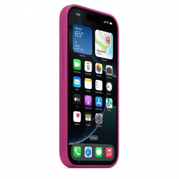 iPhone 16 Pro Silicone Fcsia