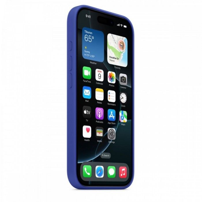 iPhone 16 Pro Silicone Ultramarino