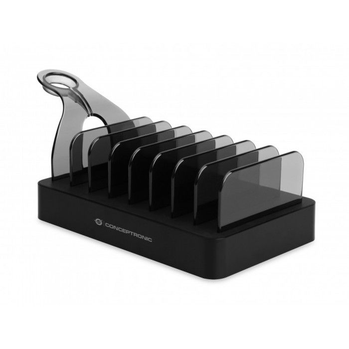Carregador Conceptronic 8-Portas USB PD 75W