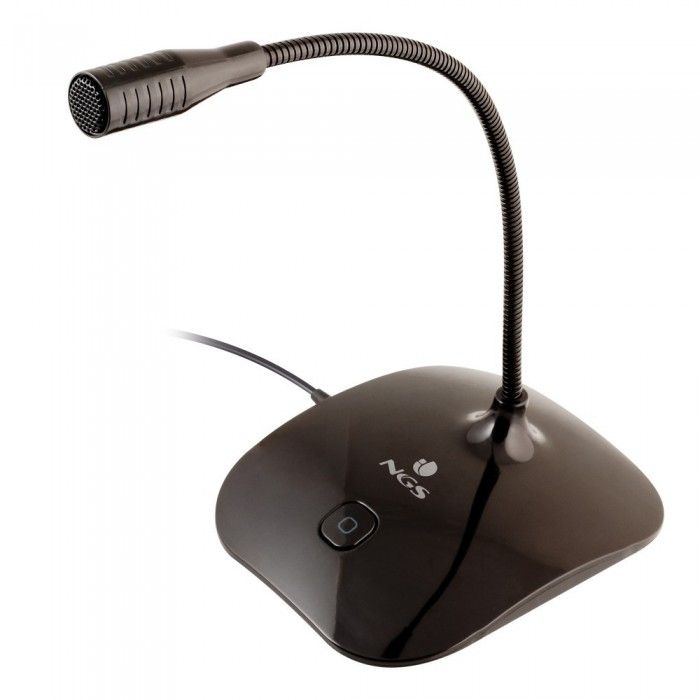 Microfone de Mesa Jack 3.5 Preto