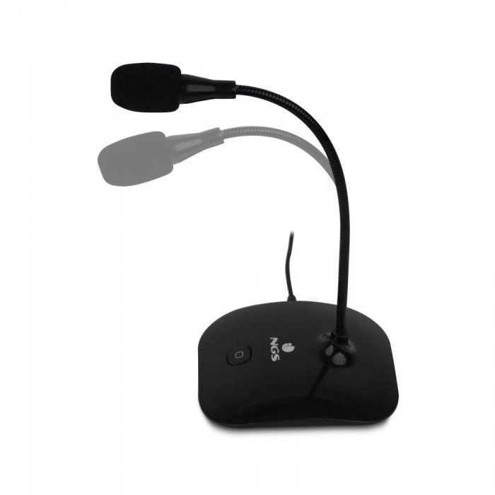 Microfone de Mesa Jack 3.5 Preto