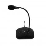 Microfone de Mesa Jack 3.5 Preto