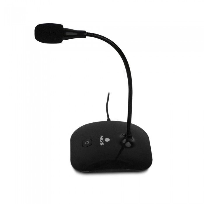 Microfone de Mesa Jack 3.5 Preto